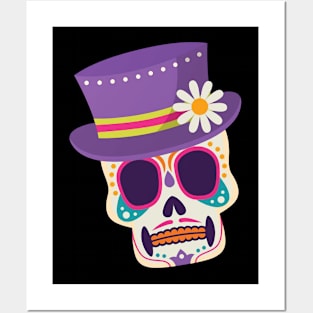 Mexican Skull Posters and Art